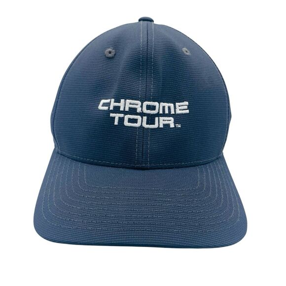 Callaway Hat Men’s Adjustable Gray Snapback Chrome Tour Cap - Picture 1 of 5